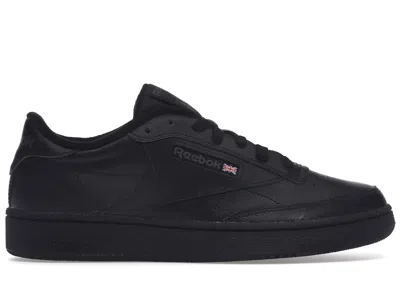 Pre-owned Reebok Men's  Club C 85 Sneakers In Black/charcoal