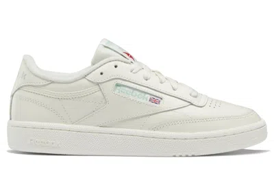Pre-owned Reebok Men's  Club C 85 Sneakers In Chalk/hint Mint
