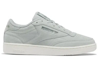Pre-owned Reebok Men's  Club C 85 Sneakers In Sea Spray/harmony Green/chalk