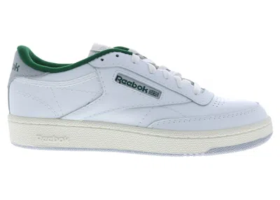 Pre-owned Reebok Men's  Club C 85 Sneakers In White/chalk/dark Green