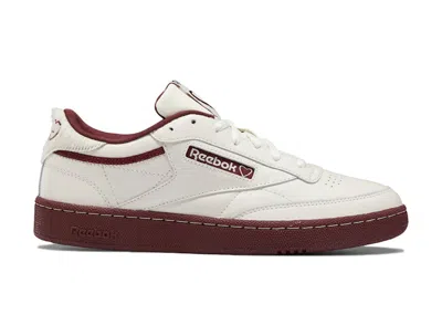 Pre-owned Reebok Men's  Club C 85 Valentine's Day (2021) Sneakers In Chalk/merlot