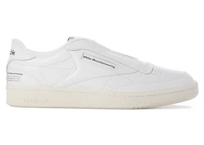 Pre-owned Reebok Men's  Club C 85 Vintage Mountaineering Sneakers In White/black