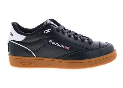 Pre-owned Reebok Men's  Club C Bulc Rubber Gum Sneakers In Black/footwear White/ Rubber In Multi