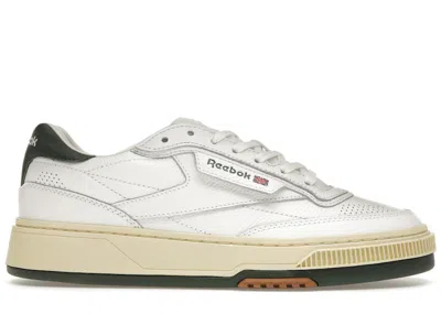 Pre-owned Reebok Men's  Club C Ltd Sneakers In Vintage White/green