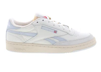 Pre-owned Reebok Men's  Club C Revenge Pure Grey White Sneakers In Chalk/pure Grey 2/paper