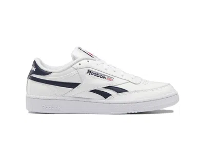 Pre-owned Reebok Men's  Club C Revenge Sneakers In Cloud White/vector Navy Blue In Multi