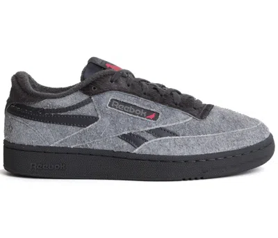 Pre-owned Reebok Men's  Club C Revenge Staple X Deal Sneakers In Grey/black