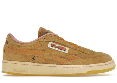 Pre-owned Reebok Men's  Club C Revenge Tom & Jerry Sneakers In Bold Brass/quiet Pink