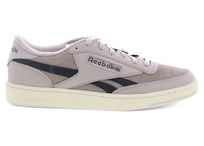 Pre-owned Reebok Men's  Club C Revenge Vintage Ii Chalk Black Sneakers In Hazy Grey/vintage Chalk/washed Black In Multi