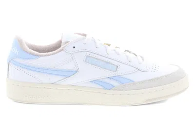 Pre-owned Reebok Men's  Club C Revenge Vintage Sneakers In White/y2k Blue/hazy Grey