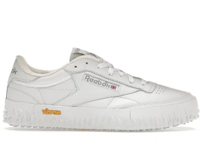 Pre-owned Reebok Men's  Club C Vibram Sneakers In Cloud White/pure Grey 5