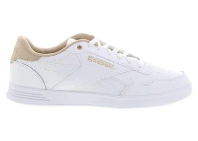 Pre-owned Reebok Men's  Court Advance White Sneakers In Footwear White/oat/bone