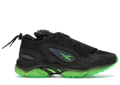 Pre-owned Reebok Men's  Daytona Dmx Misbhv Sneakers In Black/green