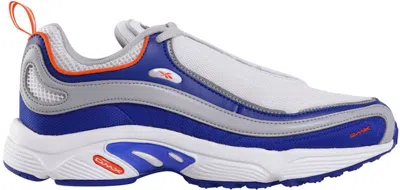 Pre-owned Reebok Men's  Daytona Sneakers In White/blue Move/skull Grey