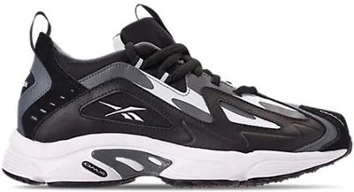 Pre-owned Reebok Men's  Dmx 1200 Low Sneakers In Black/alloy/white
