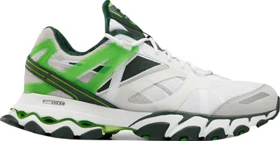 Pre-owned Reebok Men's  Dmx Trail Shadow Cottweiler Sneakers In White/green/black