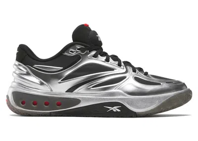Pre-owned Reebok Men's  Engine A Mobius Reboot Sneakers In Black/silver/white In Multi