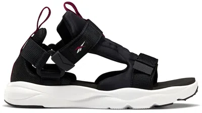 Pre-owned Reebok Men's  Furylite Sandal Sneakers In Black/white/blaze Berry In Multi