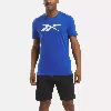 Reebok Men's Vector Graphic T-shirt In Boundless Blue