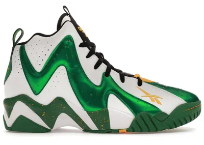 Pre-owned Reebok Men's  Hurrikaze Ii Sonics (2022) Sneakers In Glen Green/footwear White/core Black In Multi