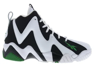 Pre-owned Reebok Men's  Hurrikaze Ii Sonics Inverse Sneakers In White/core Black/glen Green