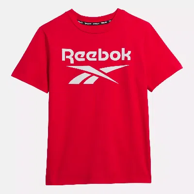 Reebok Men's  Id Big Logo Tee - Kids In In Vector Red