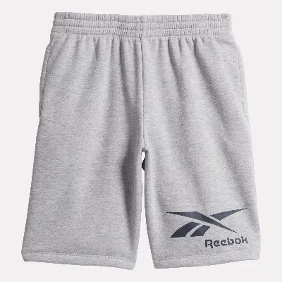 Reebok Men's  Id Shorts - Big Kids In In Light Grey Heather