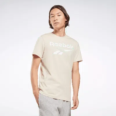 Reebok Men's  Identity Big Logo T-shirt In Neutral