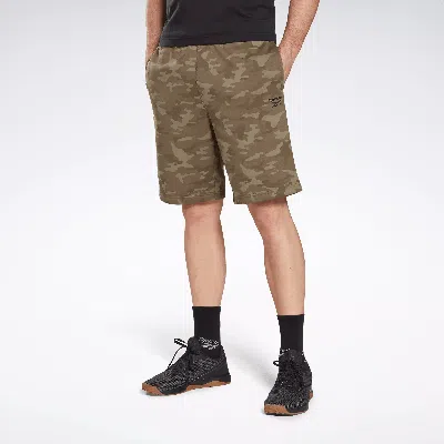 Reebok Men's  Identity Camo Shorts In Green