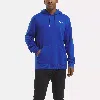 Reebok Men's Pullover Long Sleeve Hoodie In Boundless Blue