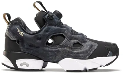 Pre-owned Reebok Men's  Instapump Fury Legion Of Fury Sneakers In Black/true Grey 7/white