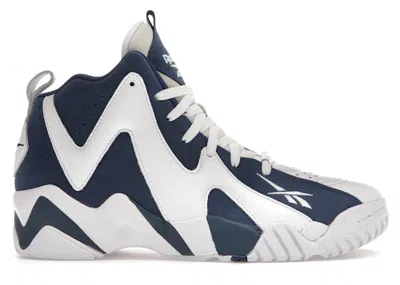 Pre-owned Reebok Men's  Kamikaze Ii 1996 Allstar Game White Blue Sneakers In Footwear White/batik Blue In Multi