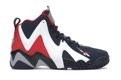 Pre-owned Reebok Men's  Kamikaze Ii Usa (2020) Sneakers In Vector Navy Blue/white/vector Red In Multi