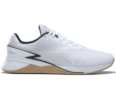 Pre-owned Reebok Men's  Nano X3 White Black Gum Sneakers In Footwear White/core Black/rubber Gum In Multi