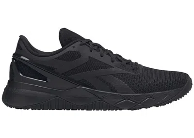 Pre-owned Reebok Men's  Nanoflex Tr Sneakers In Core Black/true Grey 8