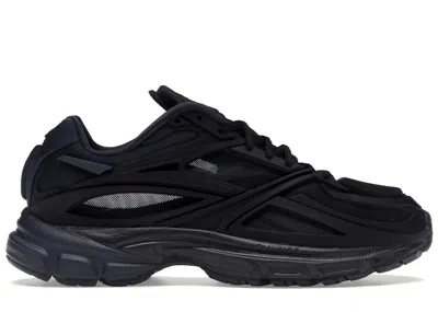 Pre-owned Reebok Men's  Premier Road Modern Sneakers In Black/vector Navy Blue/cloud White