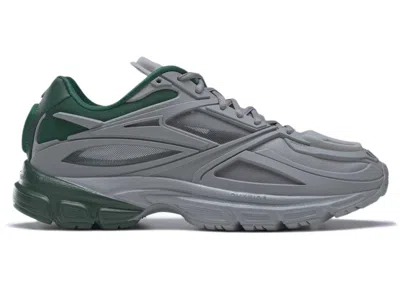 Pre-owned Reebok Men's  Premier Road Modern Sneakers In Pure Grey/dark Green/cloud White In Multi