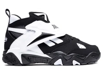 Pre-owned Reebok Men's  Preseason 94 Mid Black White Sneakers In Core Black/footwear White In Multi