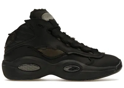 Pre-owned Reebok Men's  Question Mid Maison Margiela Memory Of Sneakers In Black