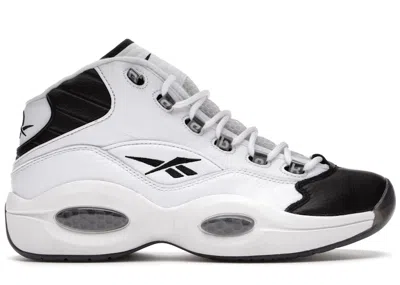 Pre-owned Reebok Men's  Question Mid Why Not Us Sneakers In White/black