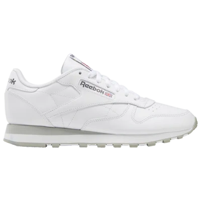 Reebok Mens  Classic Leather In Pure Grey/white/pure Grey