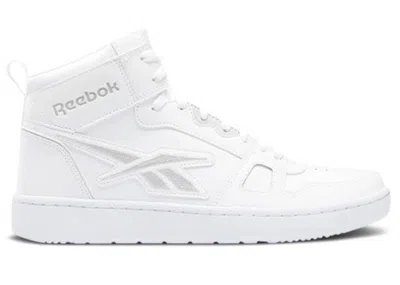Pre-owned Reebok Men's  Resonator Mid White Pure Grey Sneakers In Footwear White/pure Grey 2 In Multi