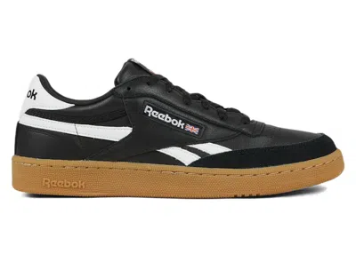Pre-owned Reebok Men's  Revenge Plus Gum Sneakers In Black/white Gum
