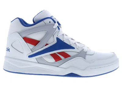 Pre-owned Reebok Men's  Royal Bb4590 White Sneakers In Footwear White/vector Blue/vector Red In Multi