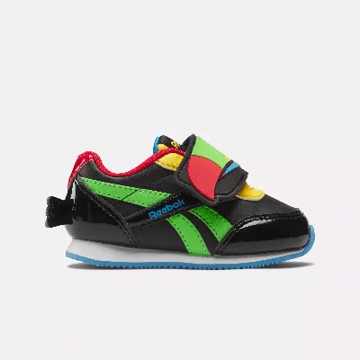 Reebok Kids' Royal Cl Jog 2.0 Sneaker (walker & Toddler)<br /> In Core Black/lime Slime/always Blu