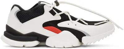 Pre-owned Reebok Men's  Run.r 96 Sneakers In White/black/red