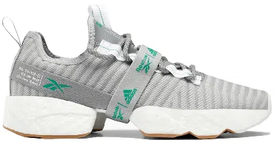 Pre-owned Reebok Men's  Sole Fury Boost Sneakers In True Grey/emerald/ White In Multi