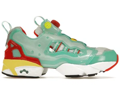 Pre-owned Reebok Men's  X Adidas Zx Fury Sneakers In Bahia Mint/eqt Green/footwear White In Multi