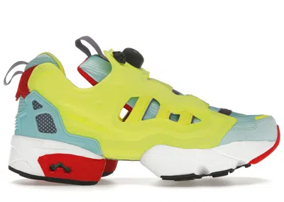 Pre-owned Reebok Men's  X Adidas Zx Fury Sneakers In Black/hypergreen/rbk Red