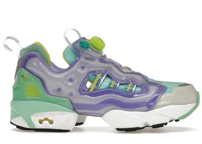 Pre-owned Reebok Men's  X Adidas Zx Fury Sneakers In Light Purple/bahia Mint/shock Yellow In Multi